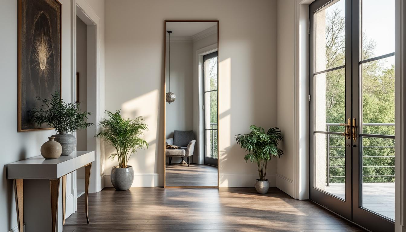 découvrez des astuces simples pour agrandir visuellement votre entrée en utilisant des miroirs, et apportez plus de luminosité et d'espace à votre intérieur.