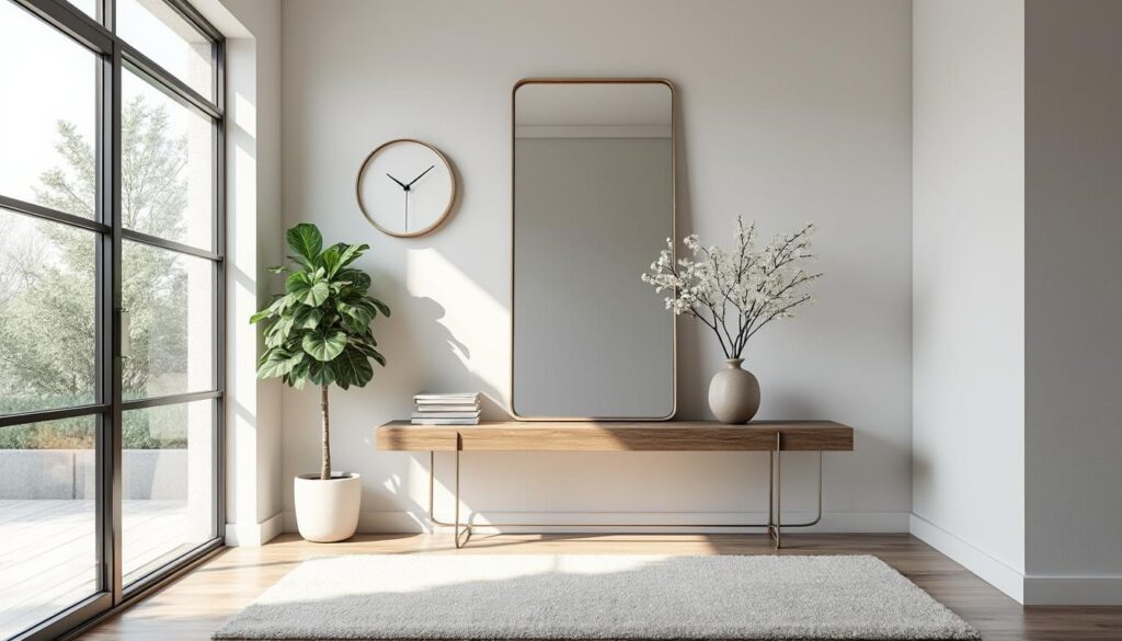 découvrez comment agrandir visuellement votre entrée grâce à des astuces simples avec des miroirs pour apporter lumière et profondeur à votre espace.