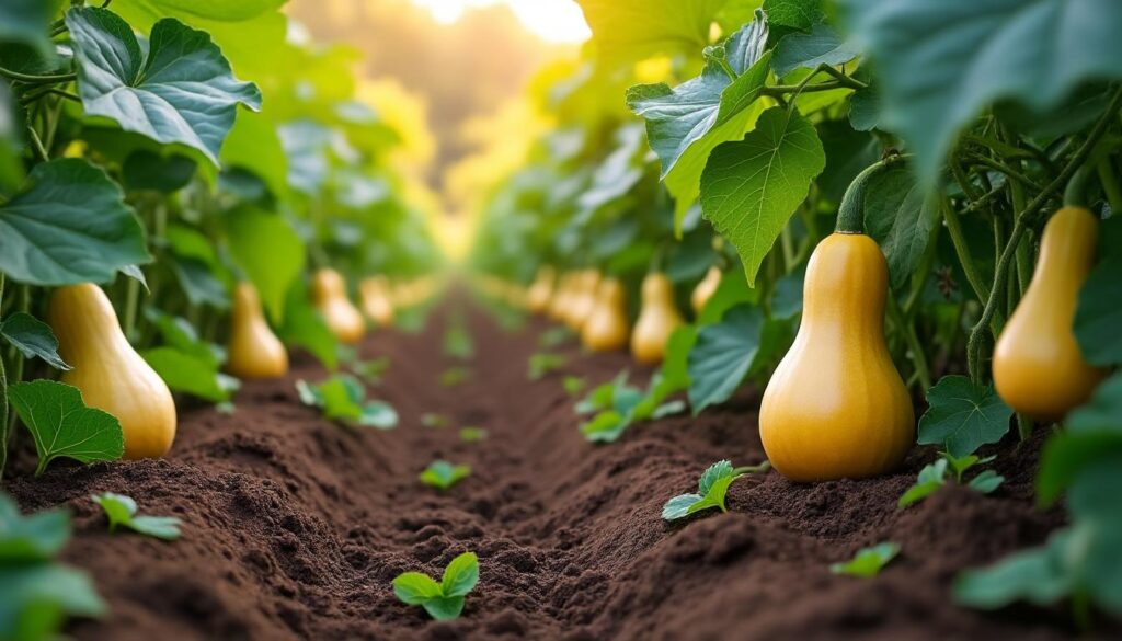 découvrez combien de courges butternut planter par pied pour optimiser votre potager et garantir une récolte abondante. conseils pratiques pour bien organiser votre jardin.