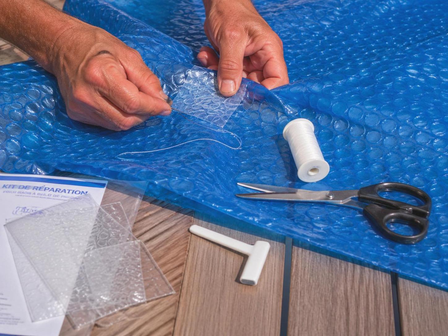 découvrez comment coudre une bâche à bulle pour réparer facilement votre piscine sans avoir à tout remplacer. guide pratique et astuces pour une réparation durable et économique.