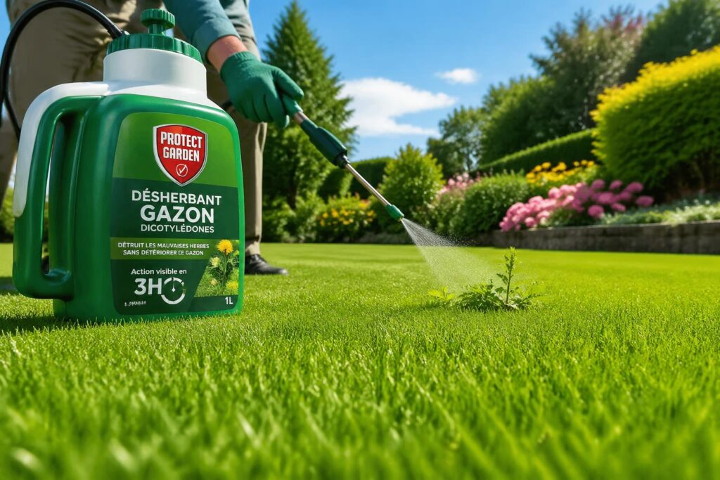 découvrez quel désherbant sélectif gazon choisir pour éliminer efficacement les mauvaises herbes et obtenir un gazon sain et impeccable toute l'année.