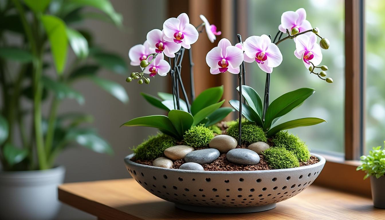 découvrez comment choisir un grand bac adapté pour vos orchidées afin de favoriser une belle floraison et offrir un environnement optimal à vos plantes.