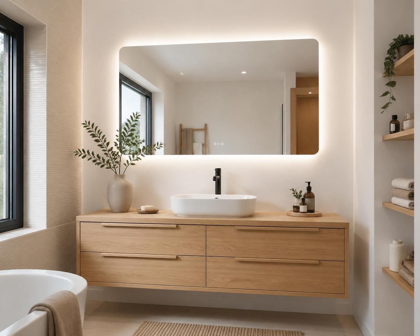 découvrez notre guide pratique pour bien choisir et installer un miroir éclairant dans votre salle de bain, alliant design et fonctionnalité pour un éclairage optimal.