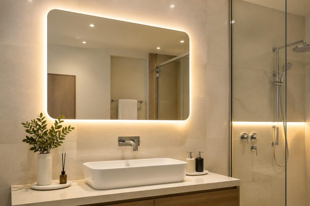 découvrez notre guide pratique pour bien choisir et installer un miroir éclairant dans votre salle de bain, alliant design, fonctionnalité et confort.