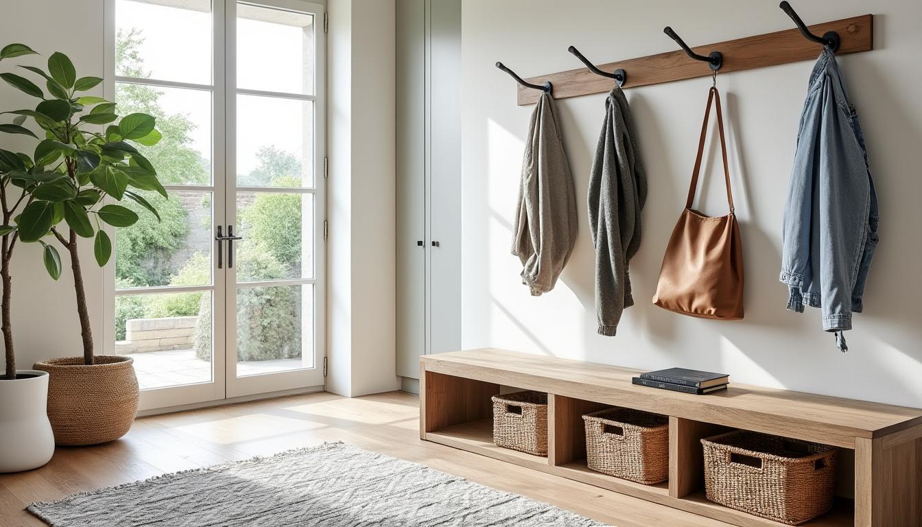 découvrez nos astuces de rangement pratiques et inspirations déco pour optimiser votre entrée et créer un espace accueillant et organisé.