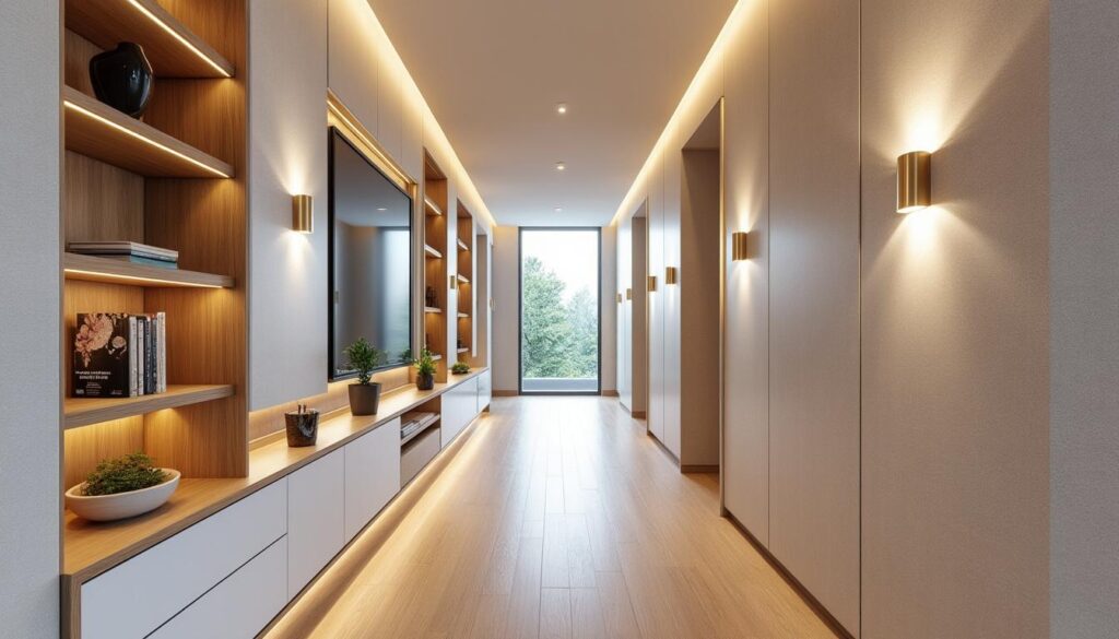 découvrez des stratégies ingénieuses pour sublimer un couloir étroit et transformer cet espace souvent négligé en un lieu élégant et fonctionnel.