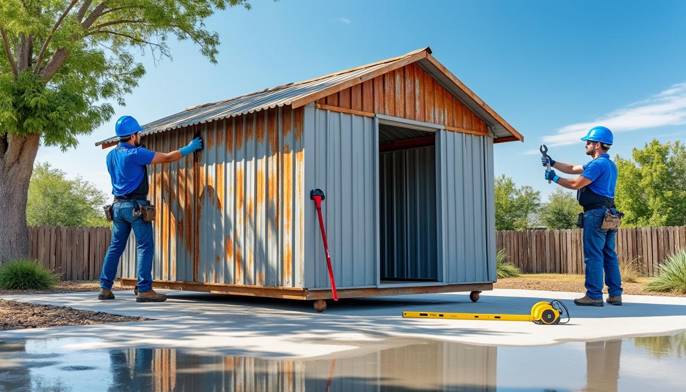 Sur quoi poser un abri de jardin en métal : les meilleures solutions selon votre sol 2 découvrez les meilleures solutions pour installer un abri de jardin en métal en fonction de votre type de sol. conseils pratiques pour une installation stable et durable.