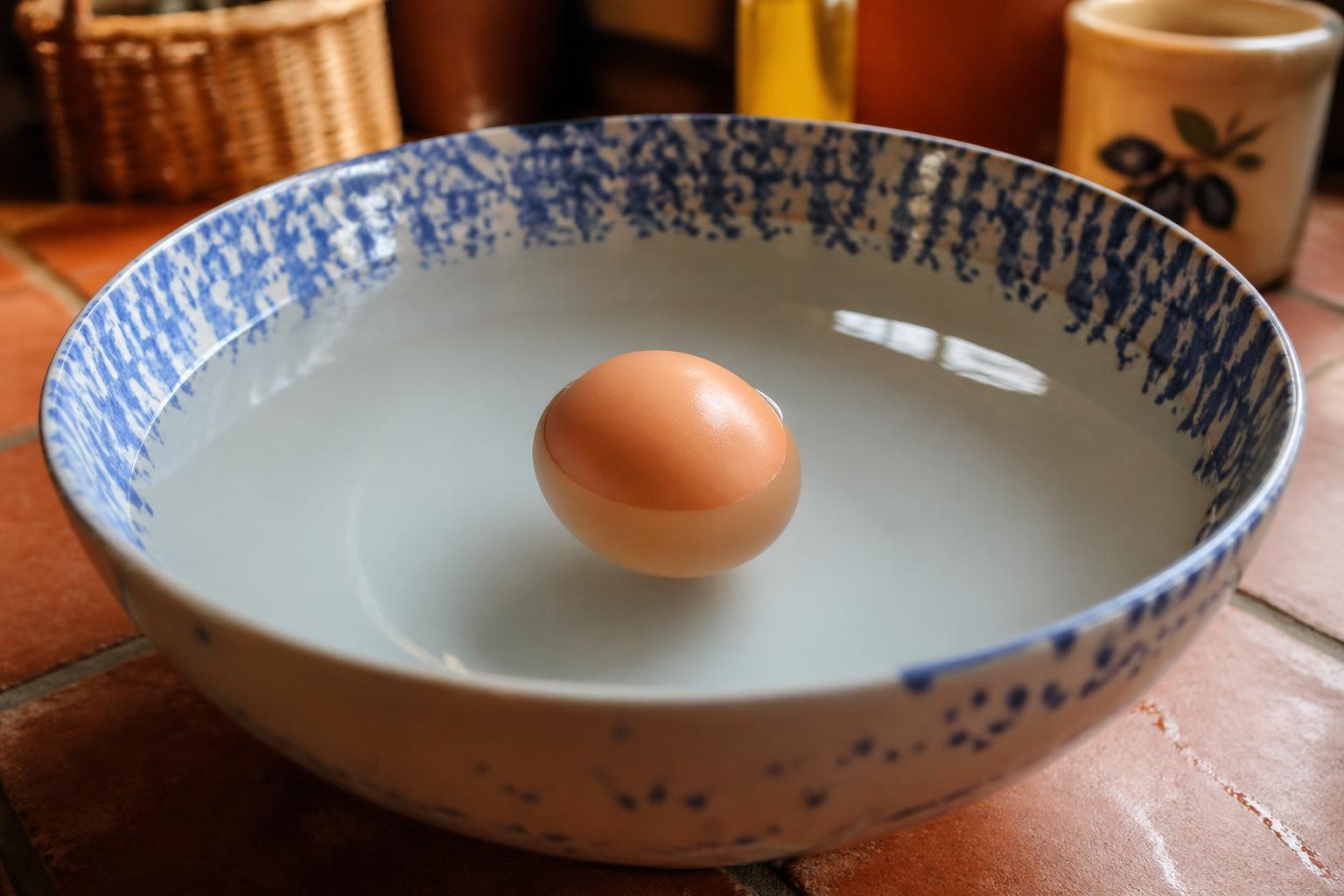 découvrez comment tester la fraîcheur d'un œuf en moins de 30 secondes avec la méthode simple du test oeuf eau pour savoir s'il est encore bon à consommer.