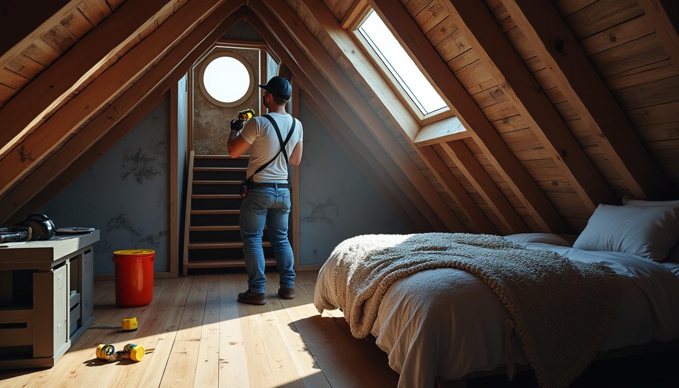 découvrez comment transformer un grenier en chambre grâce à notre guide pratique complet, incluant des conseils d'aménagement et une estimation détaillée du budget nécessaire.