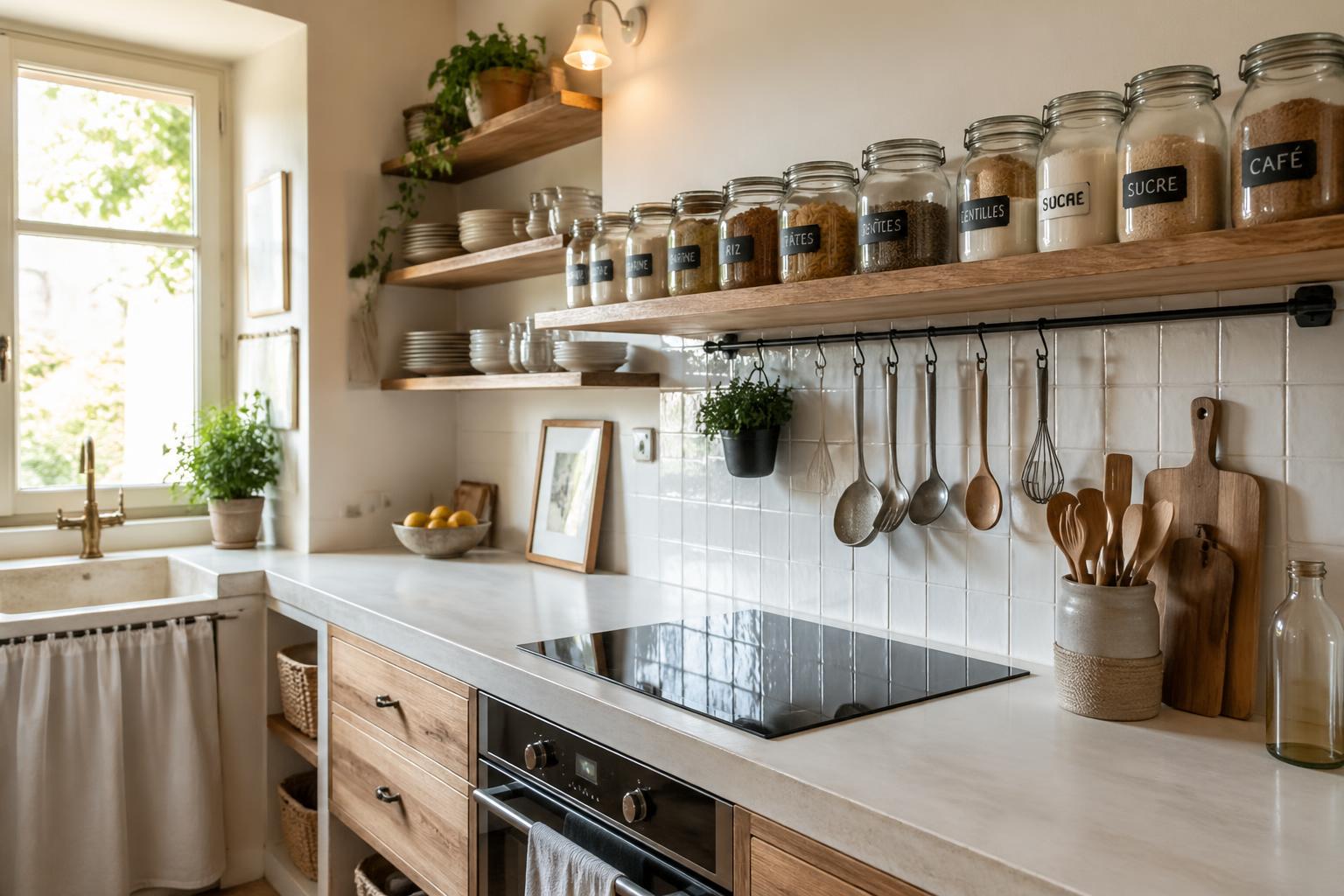 découvrez 20 astuces ingénieuses pour une cuisine bien rangée et maximiser chaque centimètre de votre espace. optimisez le rangement et simplifiez votre quotidien dès aujourd'hui.