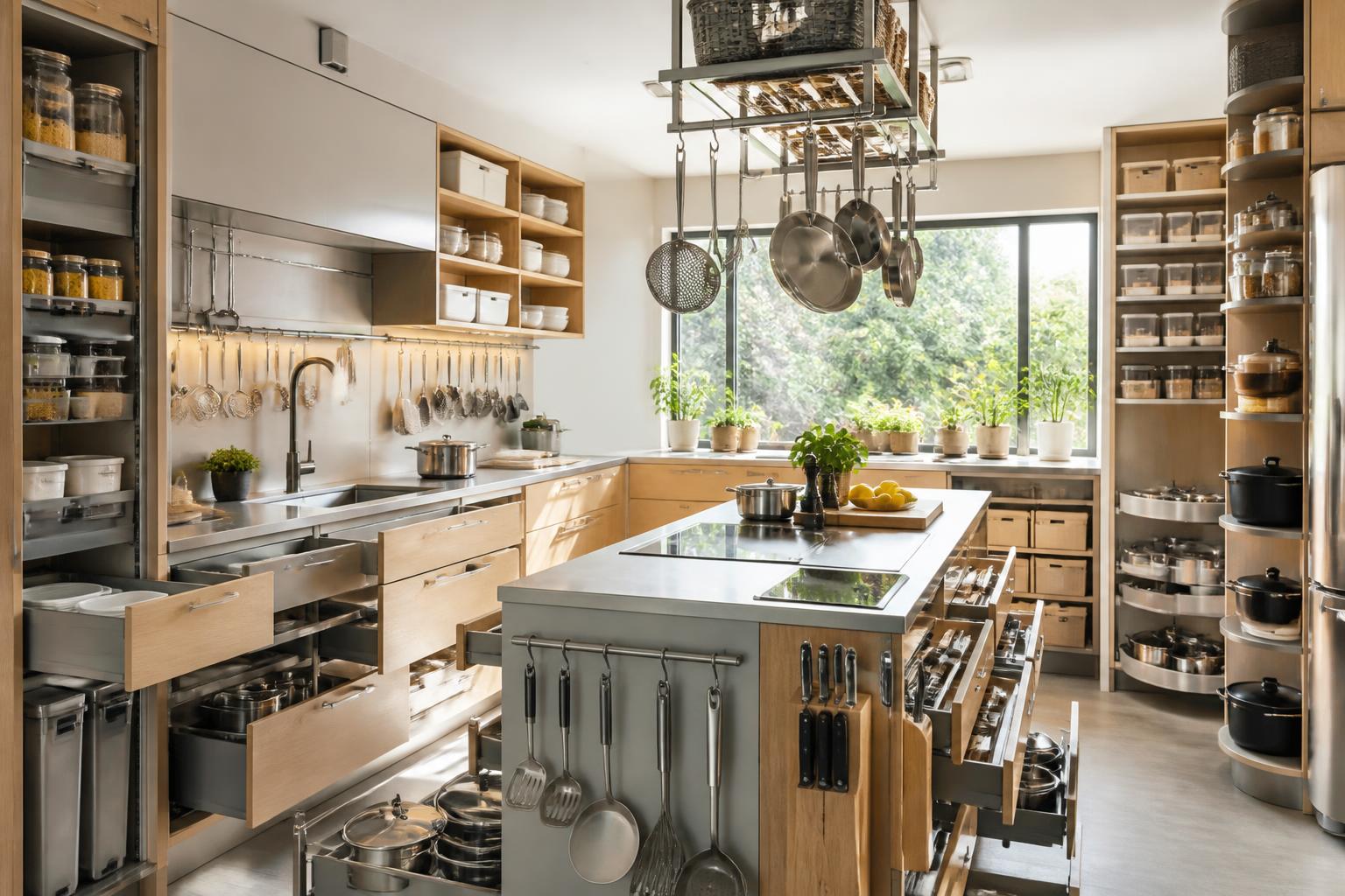 découvrez 20 astuces ingénieuses pour une cuisine bien rangée et maximiser chaque centimètre d’espace. optimisez votre organisation et gagnez en fonctionnalité dès aujourd’hui!