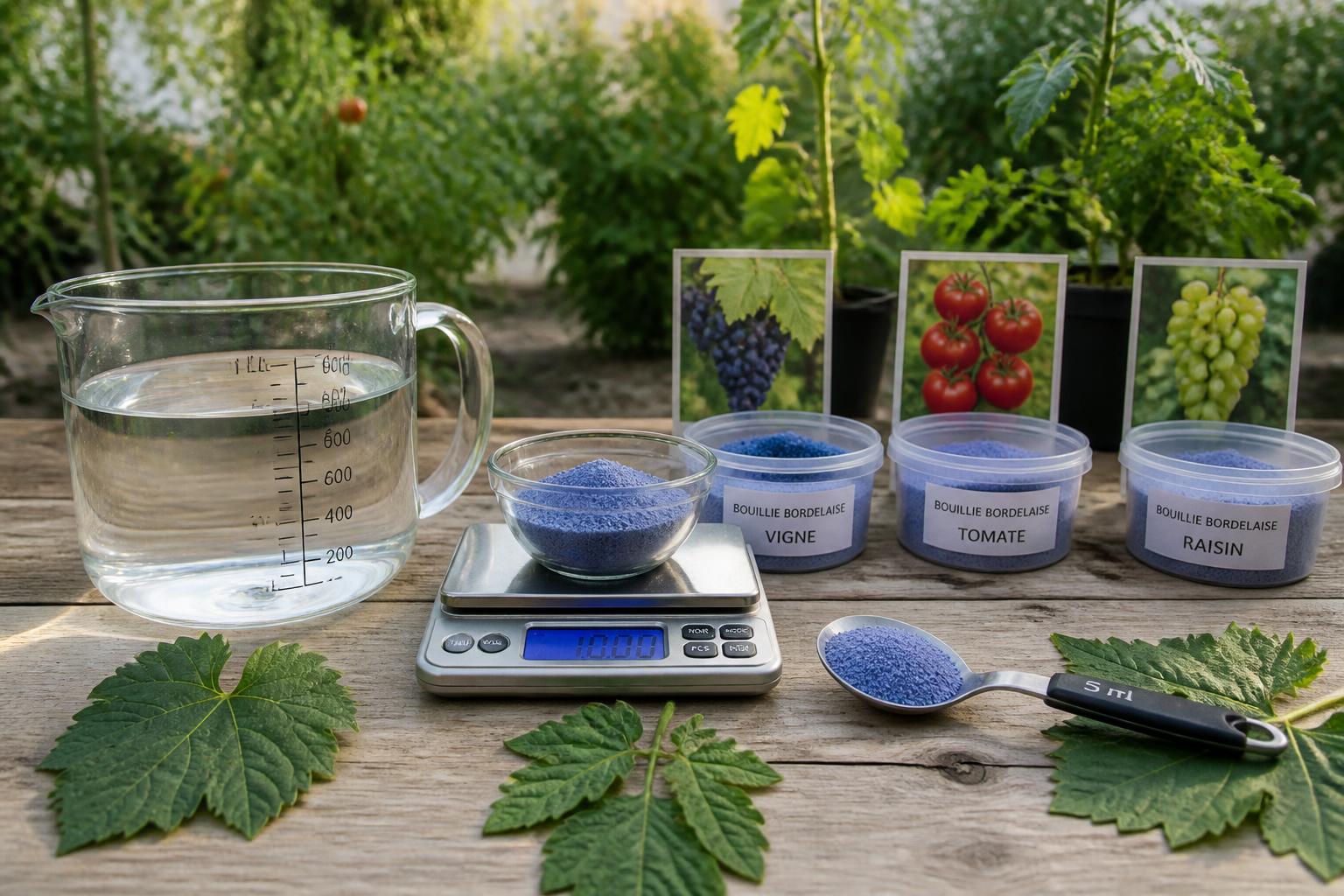 découvrez le dosage précis de la bouillie bordelaise pour 1 litre, adapté à chaque type de culture à traiter afin d'assurer une protection optimale de vos plantes.