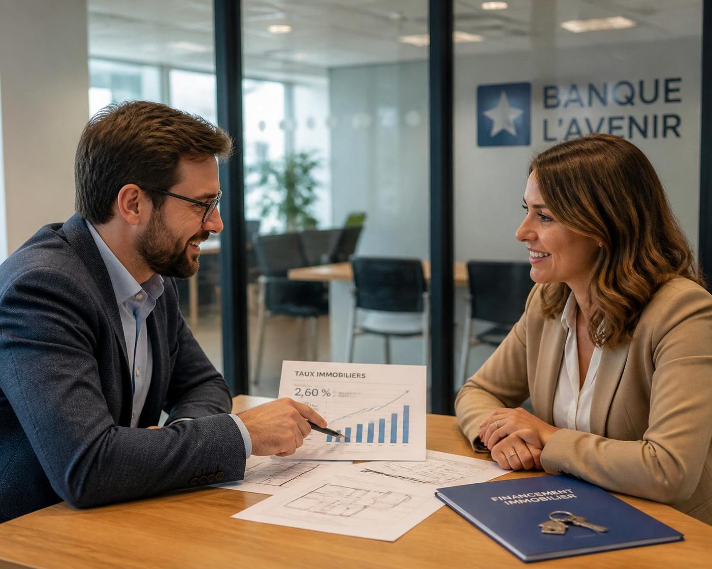 découvrez les taux moyens des prêts immobiliers pour 2026 avec nos repères actualisés, afin de mieux préparer votre projet d'achat immobilier.