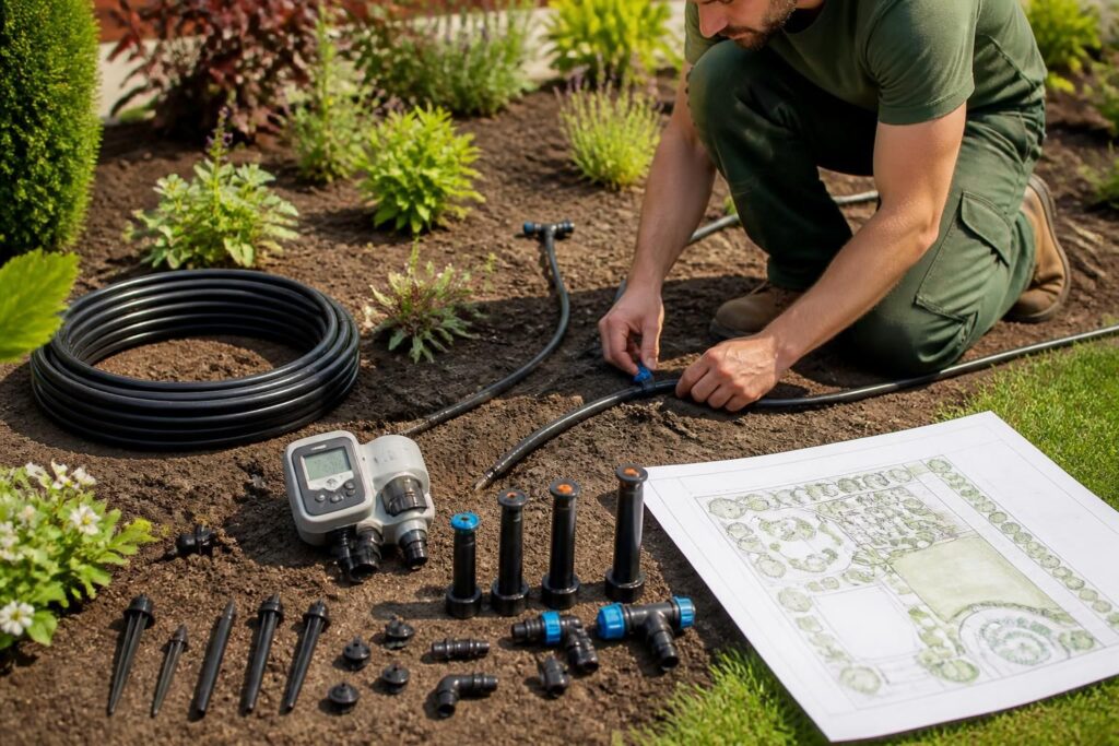 découvrez notre guide complet pour installer vous-même un système d'arrosage automatique. apprenez à choisir les équipements indispensables et suivez un plan détaillé pour un jardin parfaitement irrigué.
