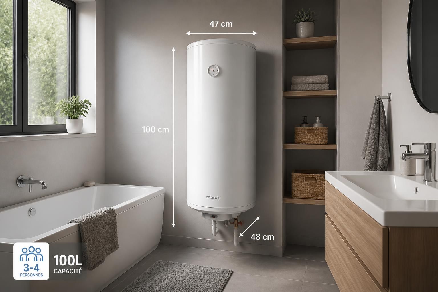 découvrez comment bien choisir la dimension de votre chauffe-eau 100l pour optimiser l'encombrement et la capacité réelle, assurant ainsi un confort maximal et une installation adaptée à vos besoins.