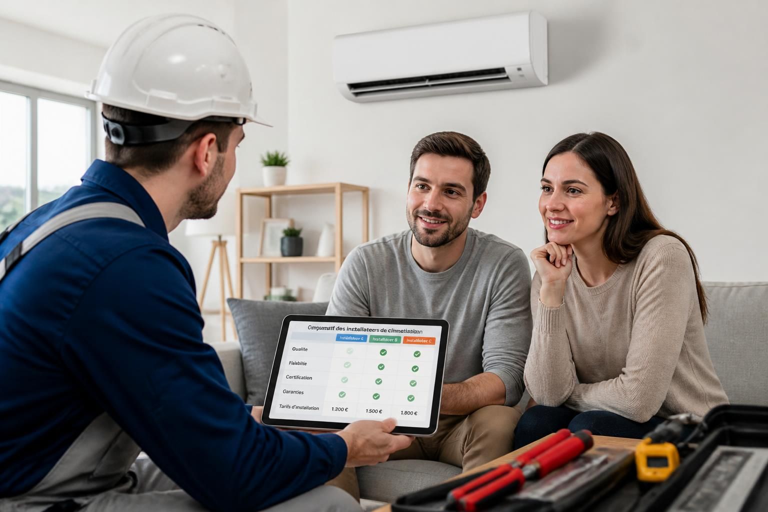 découvrez comment choisir un installateur de climatisation grâce à notre guide complet des critères essentiels et des tarifs pour faire le meilleur choix.