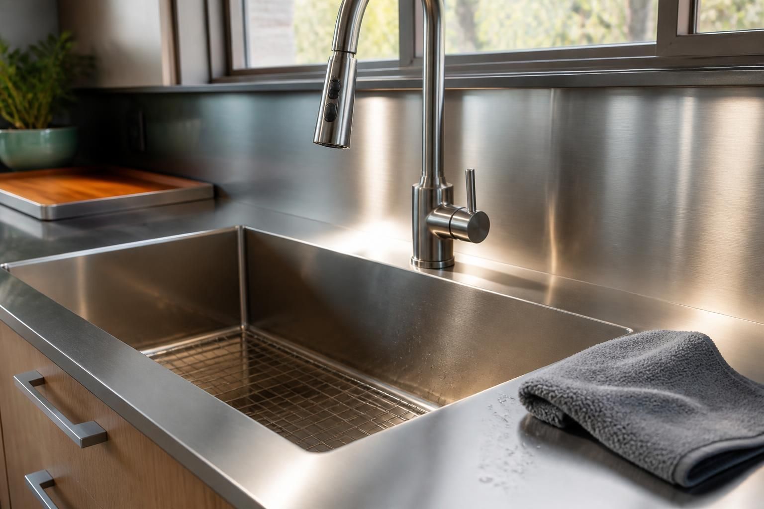 Astuce infaillible : nettoyer l’inox taché sans l’abîmer 2 découvrez une astuce infaillible pour nettoyer l'inox taché sans l'abîmer et retrouver son éclat d'origine facilement et rapidement.