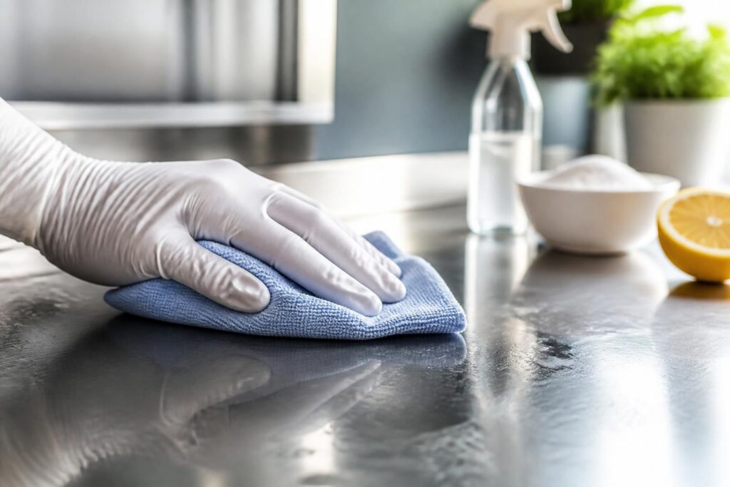 découvrez une astuce infaillible pour nettoyer l’inox taché sans l’abîmer, et retrouvez facilement l’éclat de vos surfaces en acier inoxydable.