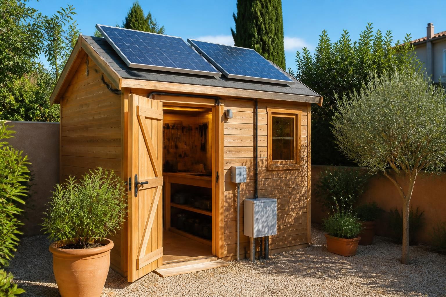 découvrez notre guide complet pour installer un kit solaire sur votre abri de jardin : conseils d'installation, choix de la puissance adaptée et précautions essentielles à suivre pour une énergie propre et efficace.