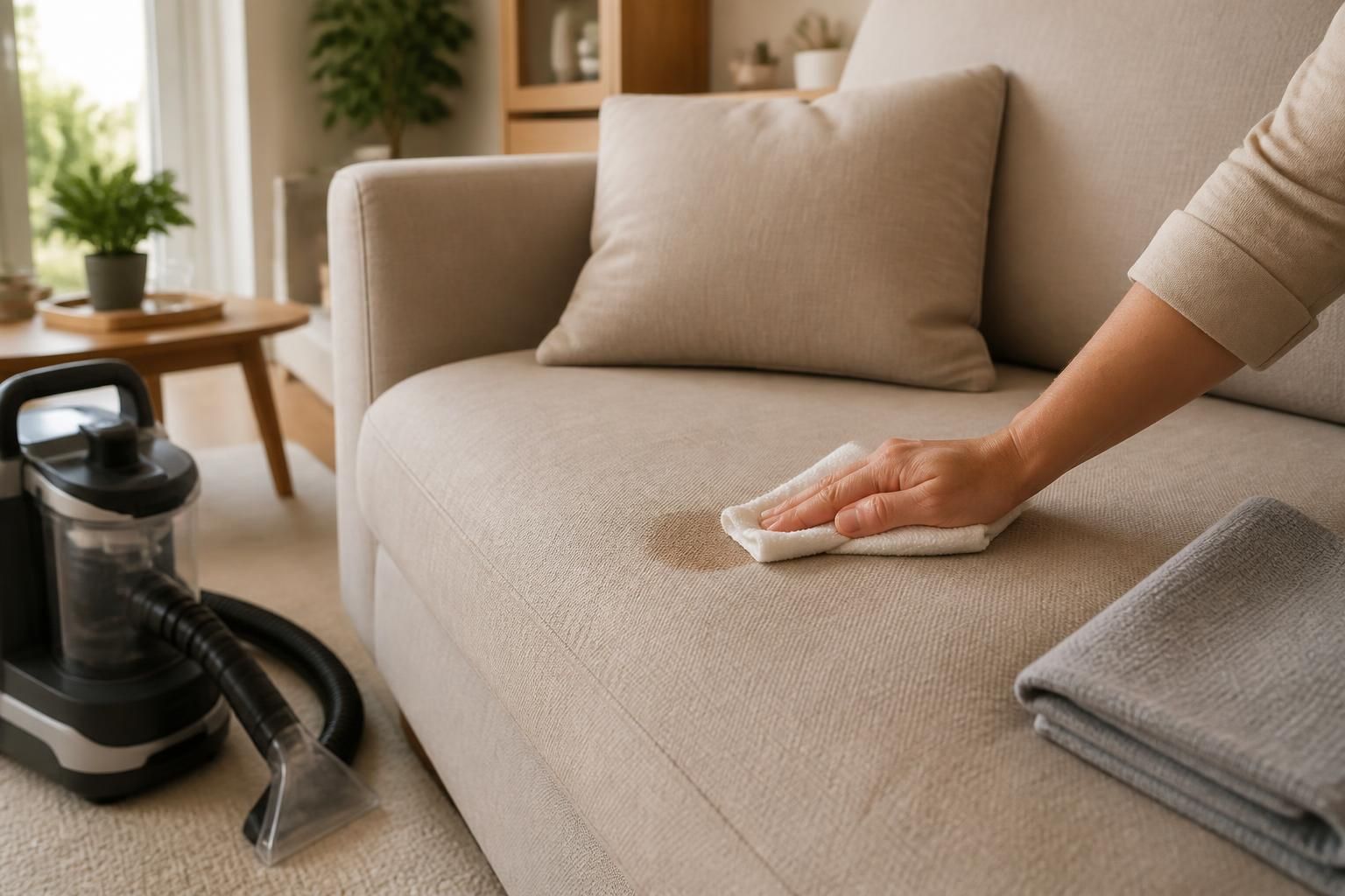 Nettoyer un canapé en tissu non déhoussable : la méthode douce pour un résultat sans auréoles 2 découvrez la méthode douce pour nettoyer un canapé en tissu non déhoussable et obtenir un résultat impeccable sans auréoles. astuces simples et efficaces pour entretenir votre canapé délicatement.