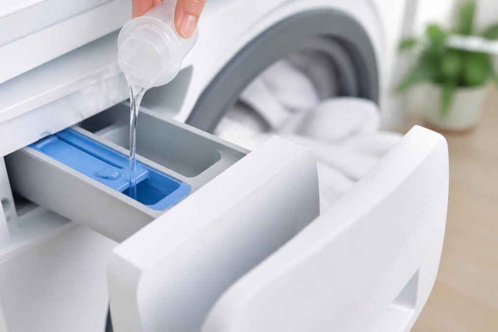 découvrez où verser l'adoucissant dans votre machine à laver grâce à notre guide pratique, pour un linge toujours parfaitement doux et parfumé.