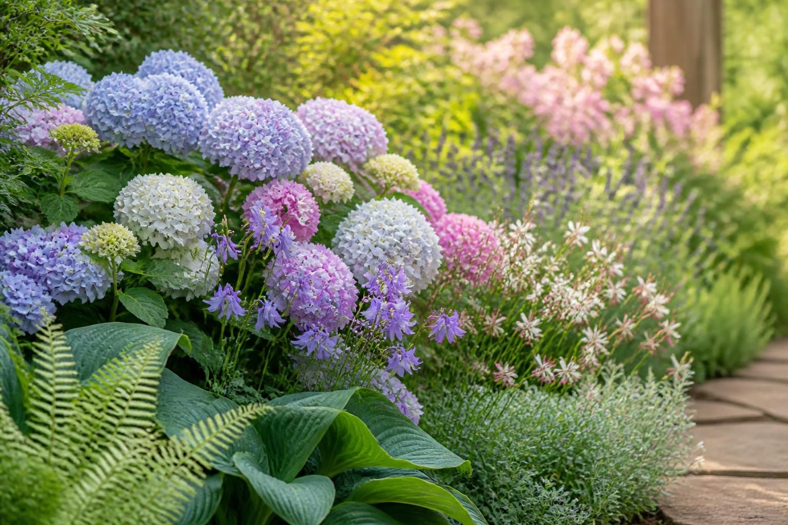 découvrez comment associer harmonieusement les hortensias dans vos massifs, qu'ils soient à l'ombre ou en plein soleil, pour un jardin élégant et fleuri toute l'année.